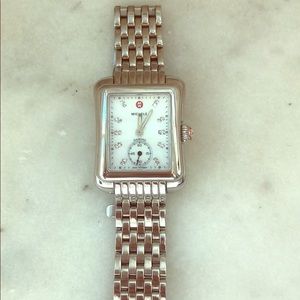 Michele watch with diamonds